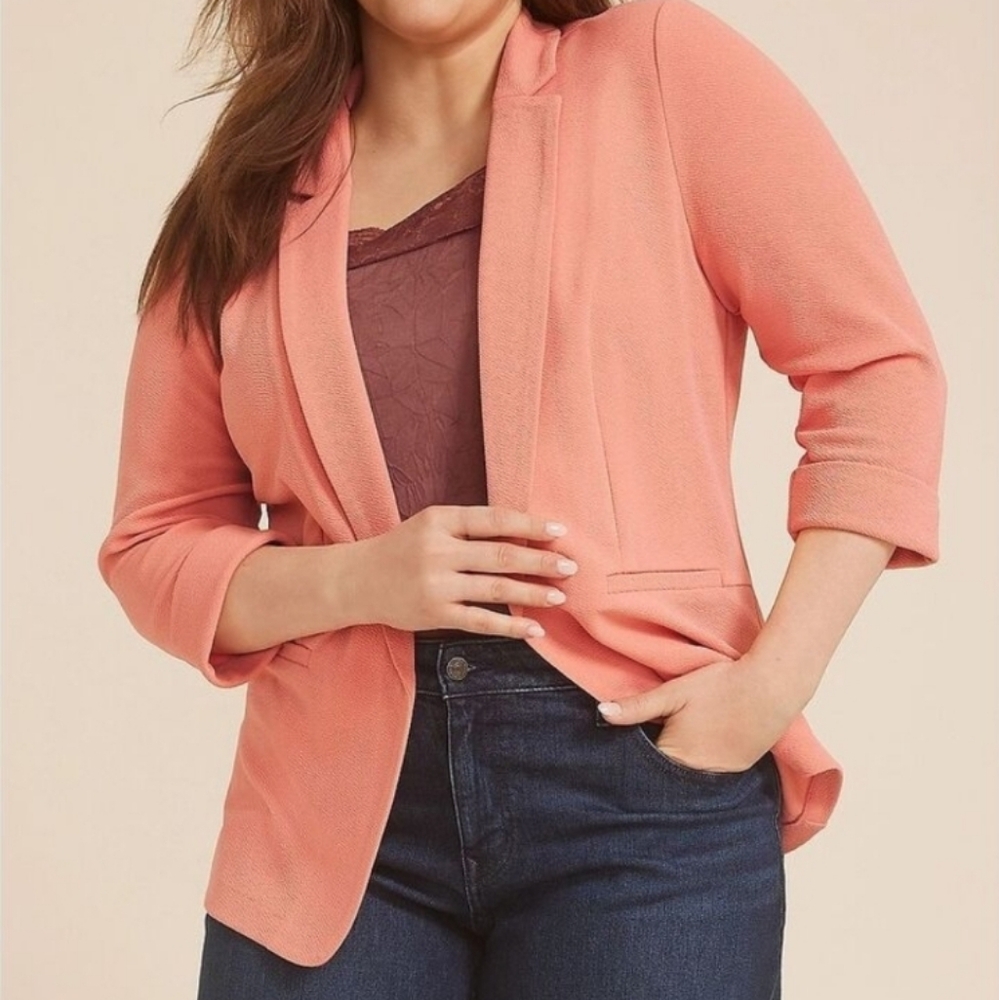 Maurices Blazer Set - Yellow and Pink